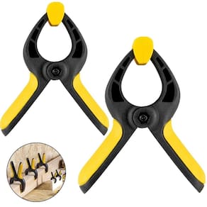 Kit 2 Grampos Com Mola Sargento Prendedor Multiuso 6 E 9 Pol