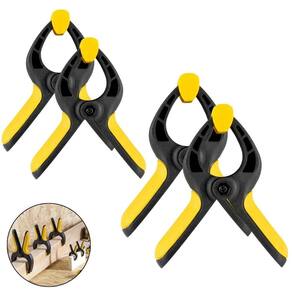 Kit 2 Grampos Com Mola Sargento Multiuso 4 + 2 Grampos 6 Pol