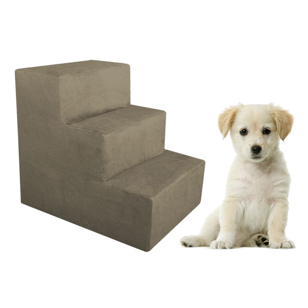Escada Pet para Cães e Gatos Suede Capuccino Dal Poz Estofados