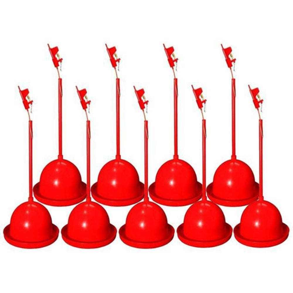 Bebedouro Automático Pendular Para Aves - 9 Unidades