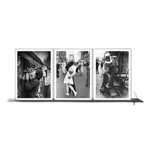 Kit 3 Quadros Amor Em Tempos De Guerra 33X24 Madeira Branca