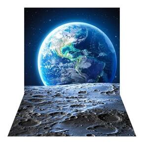 Fundo Fotográfico Newborn Astronauta Gálaxia 2,5X3,0 Ffg-444