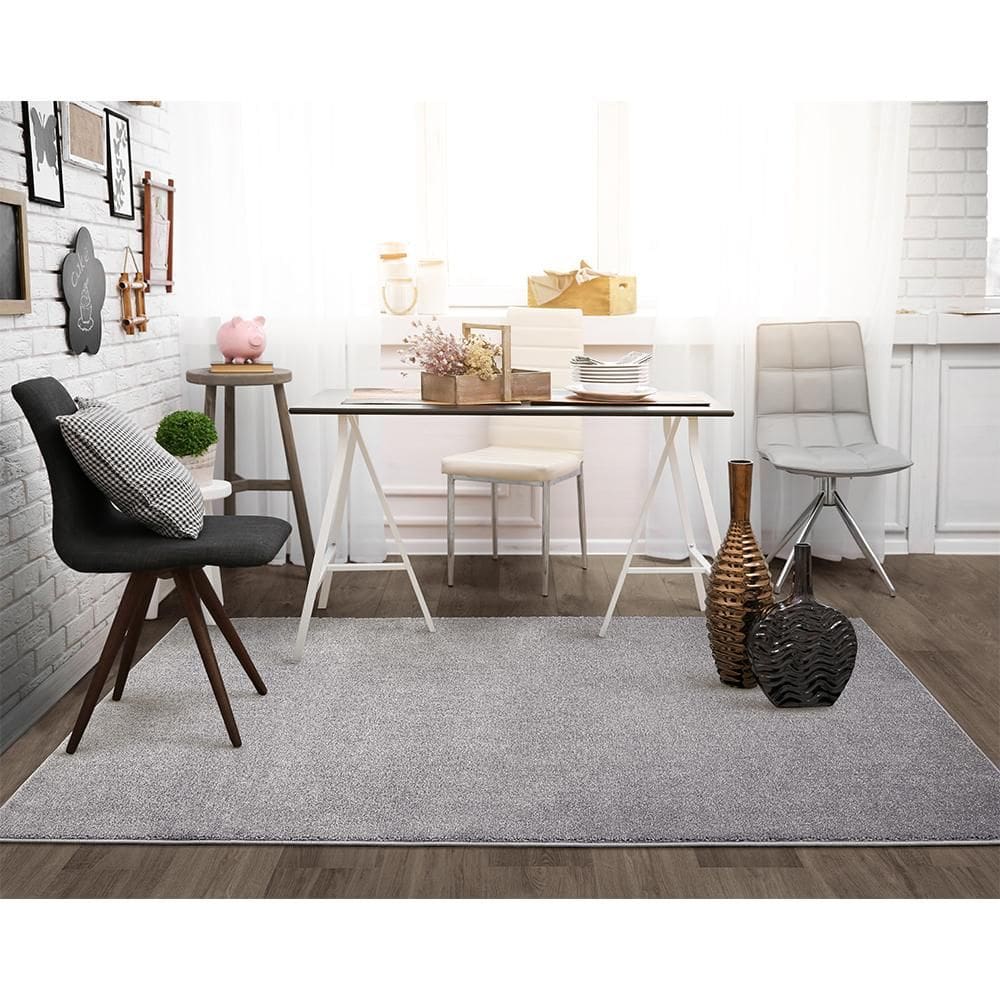 Tapete Ecletik Cinza Claro 150x200cm Tapetes São Carlos