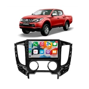 Kit Multimídia L200 Triton Ar Analogico 2016 / 2023 9 Pol Android Carplay 2/64GB - ADAK 2964-G2