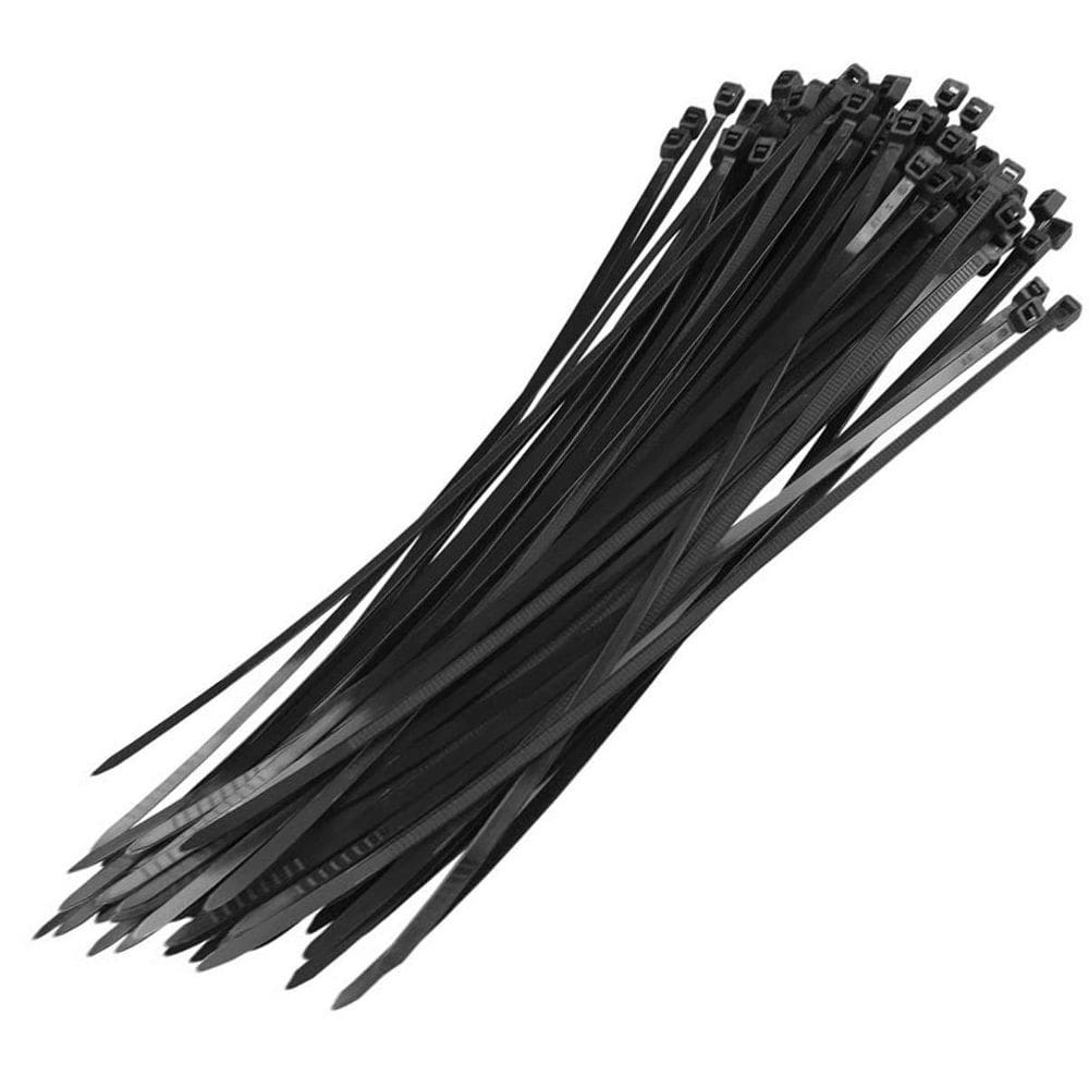 Kit 20 Abraçadeiras De Nylon Preta 5X450 Mm 45Cm