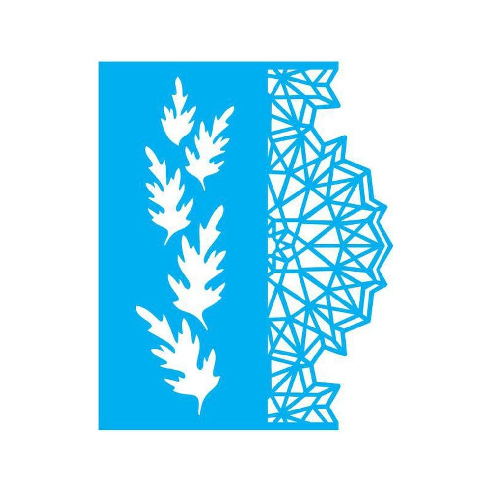 Stencil Tamako Arabesco - 20X25Cm - Ref 9296