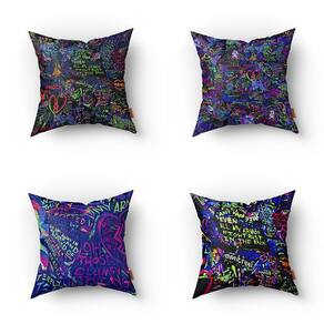 Kit Almofadas Decorativas Estampadas 35X35Cm 250