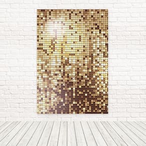Painel Retangular Sublimado Efeito Paête 1,5X2,2 Frt-4999