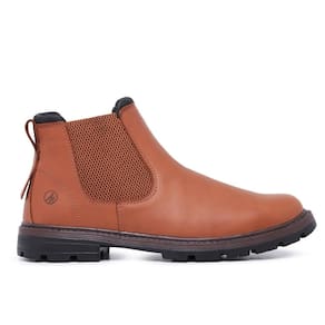 Bota Chelsea Couro Masculina com Palmilha Anatômica