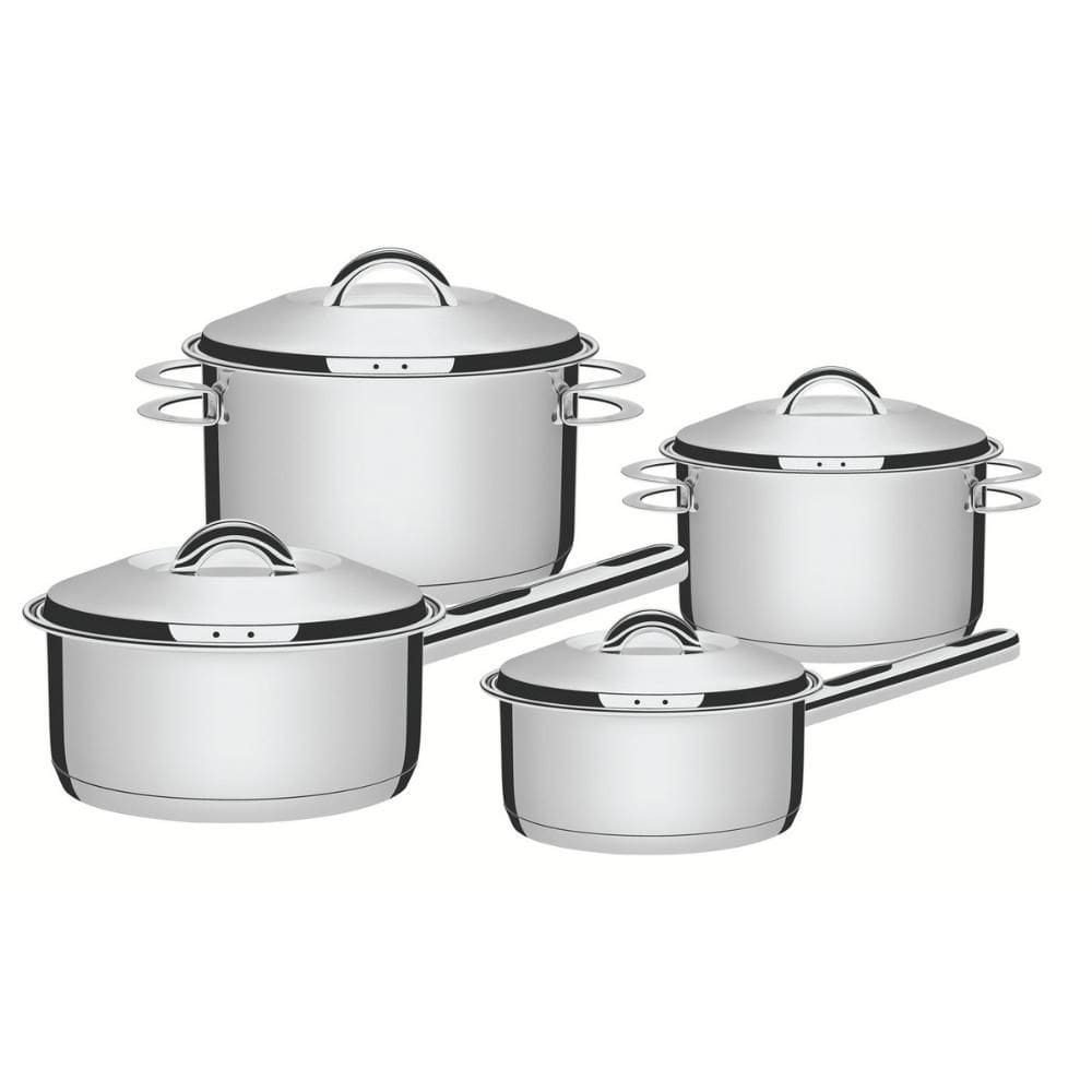 Jogo de Panelas Aço Inox Solar 4 Peças Tramontina