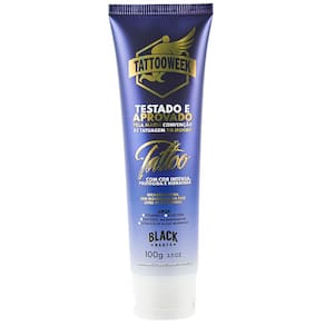 Protetor e Hidratante de Tatuagem Cor Intensa Tattoo Week 100g Black Barts