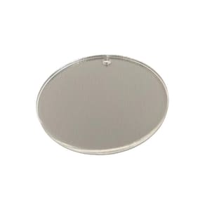 Base 4Cm Com 1 Furo Redonda Chaveiro Medalha 50 Peças