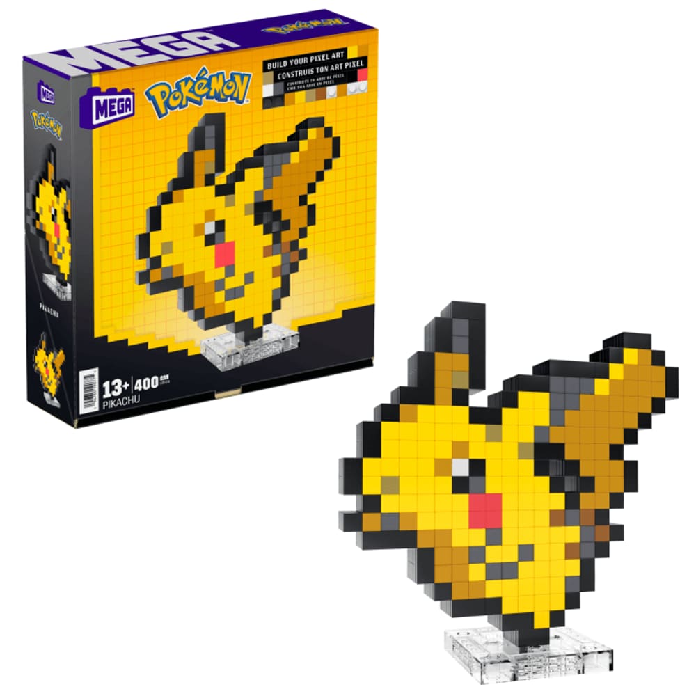 Jogo de Construcao - Mega Pokemon Pixel MATTEL