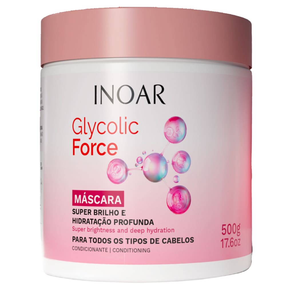 Inoar Glycolic Force Máscara Capilar 500g