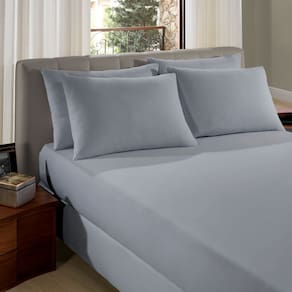 Lençol com Elástico Queen Liso 1,58cm x 1,98m x 30cm - Sul Brasil