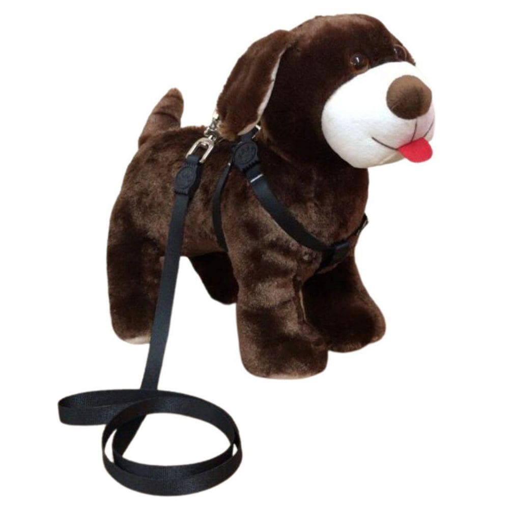 Coleira Peitoral Para Cachorro - Cor Preto Nº 3