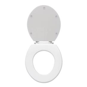Assento Sanitário Poliéster Áries Branco Para Louça Eternit