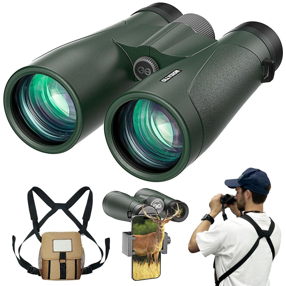 Binóculos GLLYSION 15x56 Professional UHD para adultos com acc