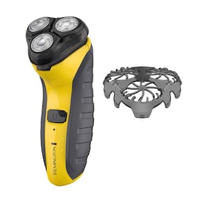 Barbeador elétrico Remington Virtualmente Indestrutível 5100 Amarelo