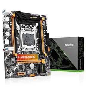 Placa-mãe MACHINIST X79 Micro ATX LGA 2011 para Intel de 3ª geração