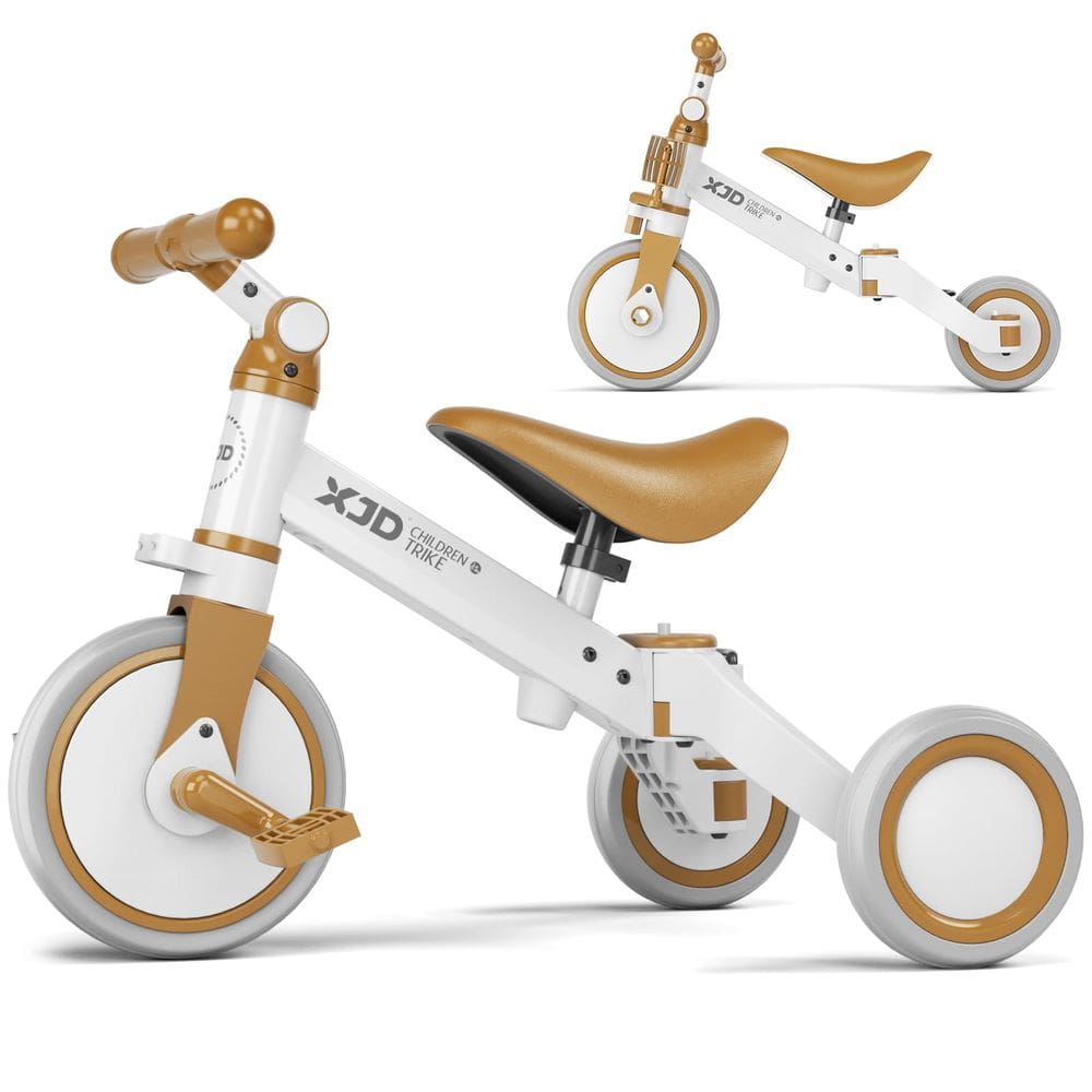 Bicicleta infantil Tricycle XJD 5 em 1 de 1 a 3 anos com assento ajustável