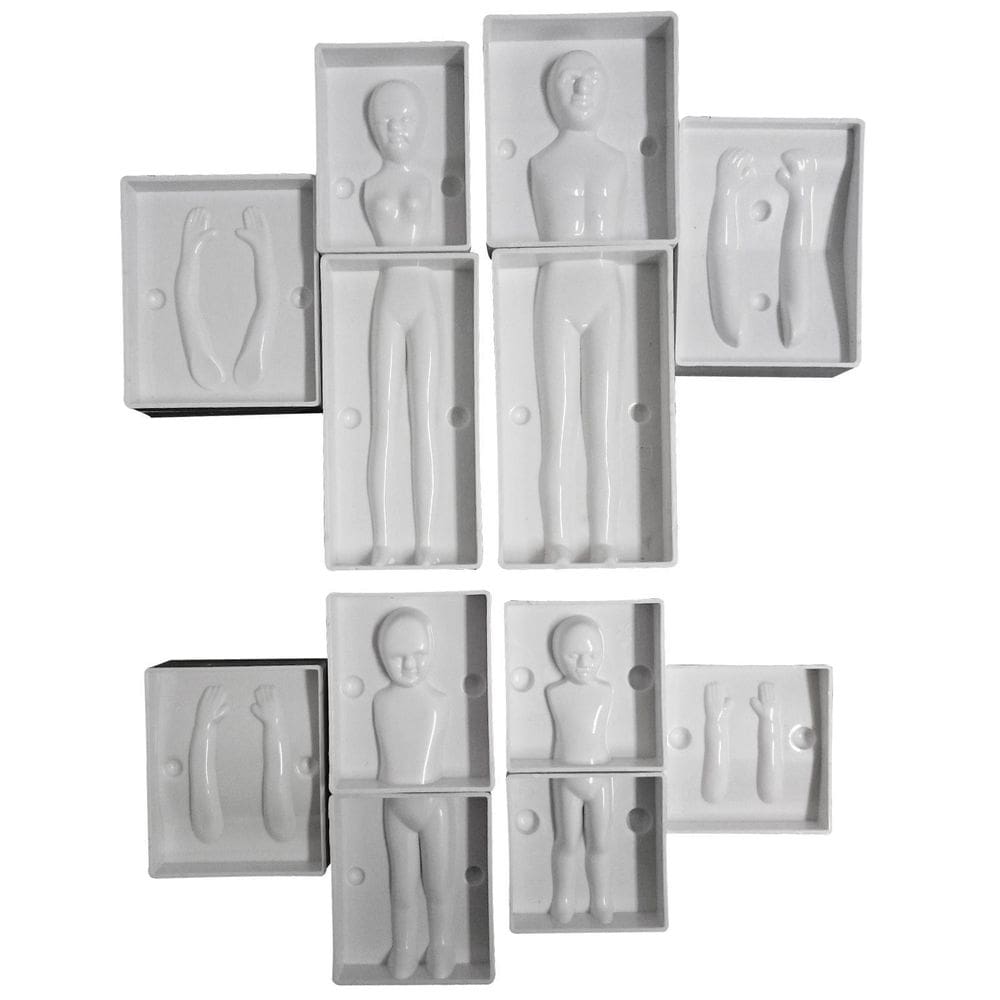 Molde De Adulto E Criança - Gmezn144