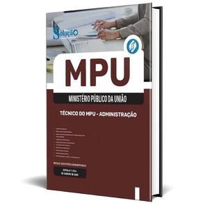 Apostila Mpu 2025 - Técnico Do Mpu - Administração