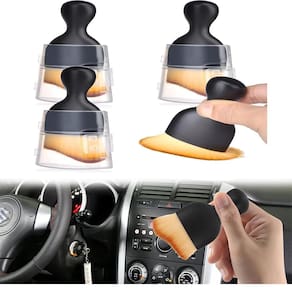 Conjunto de escovas de limpeza Nchampionba para interior/exterior de automóveis