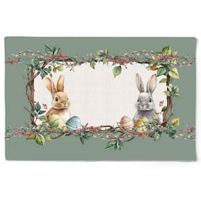 Jogo Americano De Pascoa 48x31,5cm C/2Und 531013 Belchior
