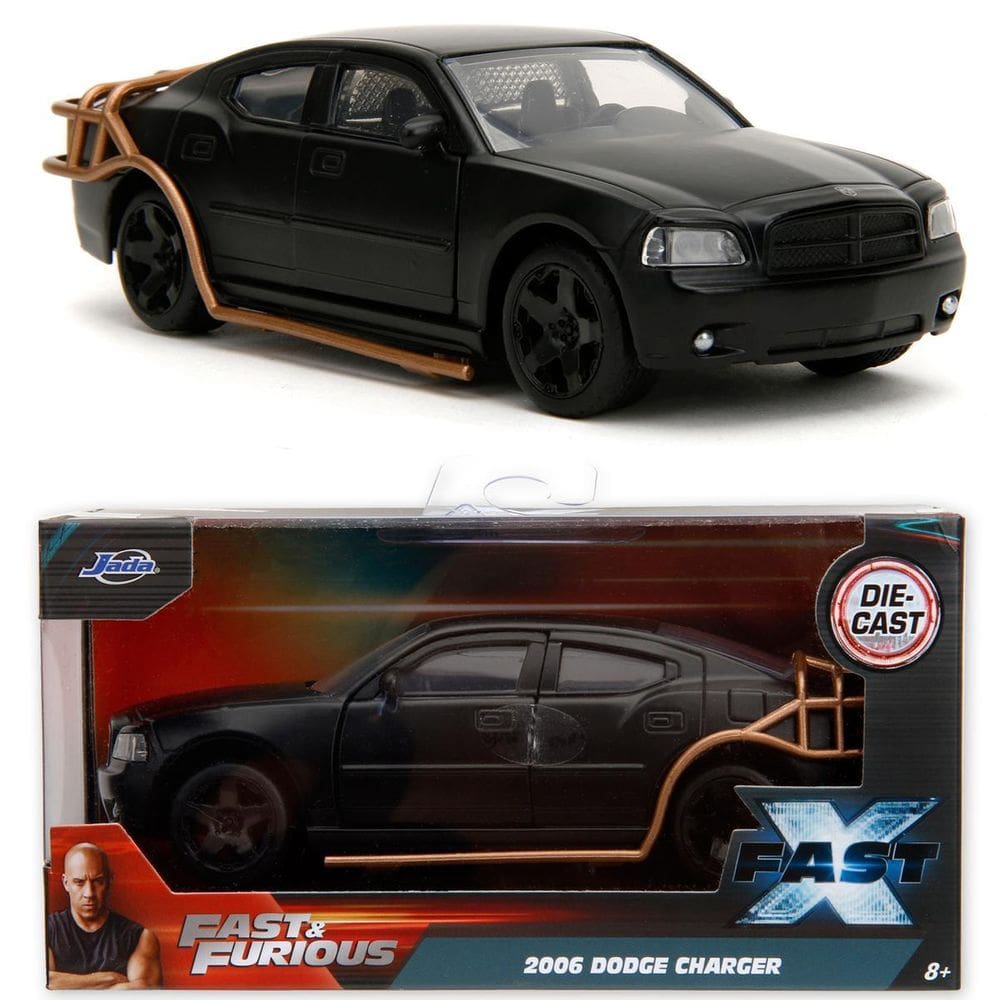Carro Miniatura Velozes E Furiosos 1:32 Dodge Charger Black