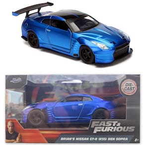 Carro Miniatura Velozes E Furiosos 1:32 Nissan Gt Ben Sopra