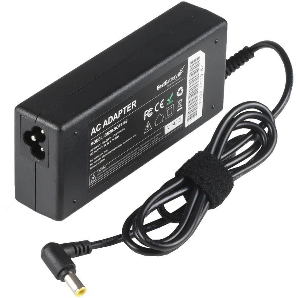 Fonte Bivolt Para Notebook Sony Vaio Sve14A1Hfxbc Compatível