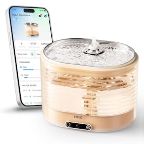 Fonte de água Cat Enabot EBO ROLA Cordless 2L com controle de aplicativos