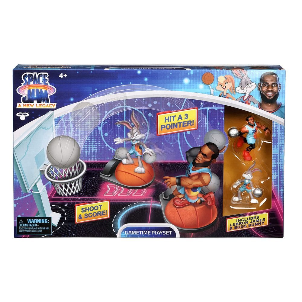 Playset Moose Toys Space Jam: um novo legado com Lebron e Bugs Bunny