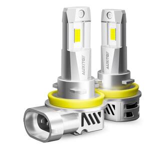 Lâmpadas de neblina LED AUXITO H11 H8 H9 H16 30.000LM 6500K