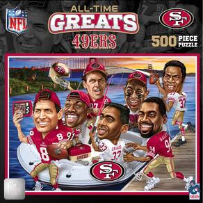Quebra-cabeça MasterPieces 500 peças NFL San Francisco 49ers