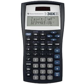 Calculadora científica Texas Instruments TI-30XIIS preta