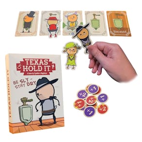Jogo de cartas Joking Hazard Texas Hold It Wild West Bathroom