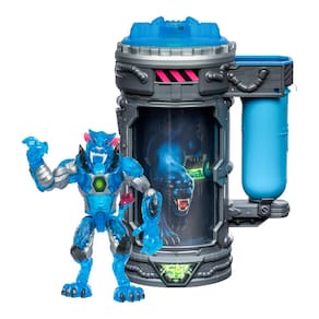 Boneco de ação MrBeast Lab Mutators Stealth Panther 13cm
