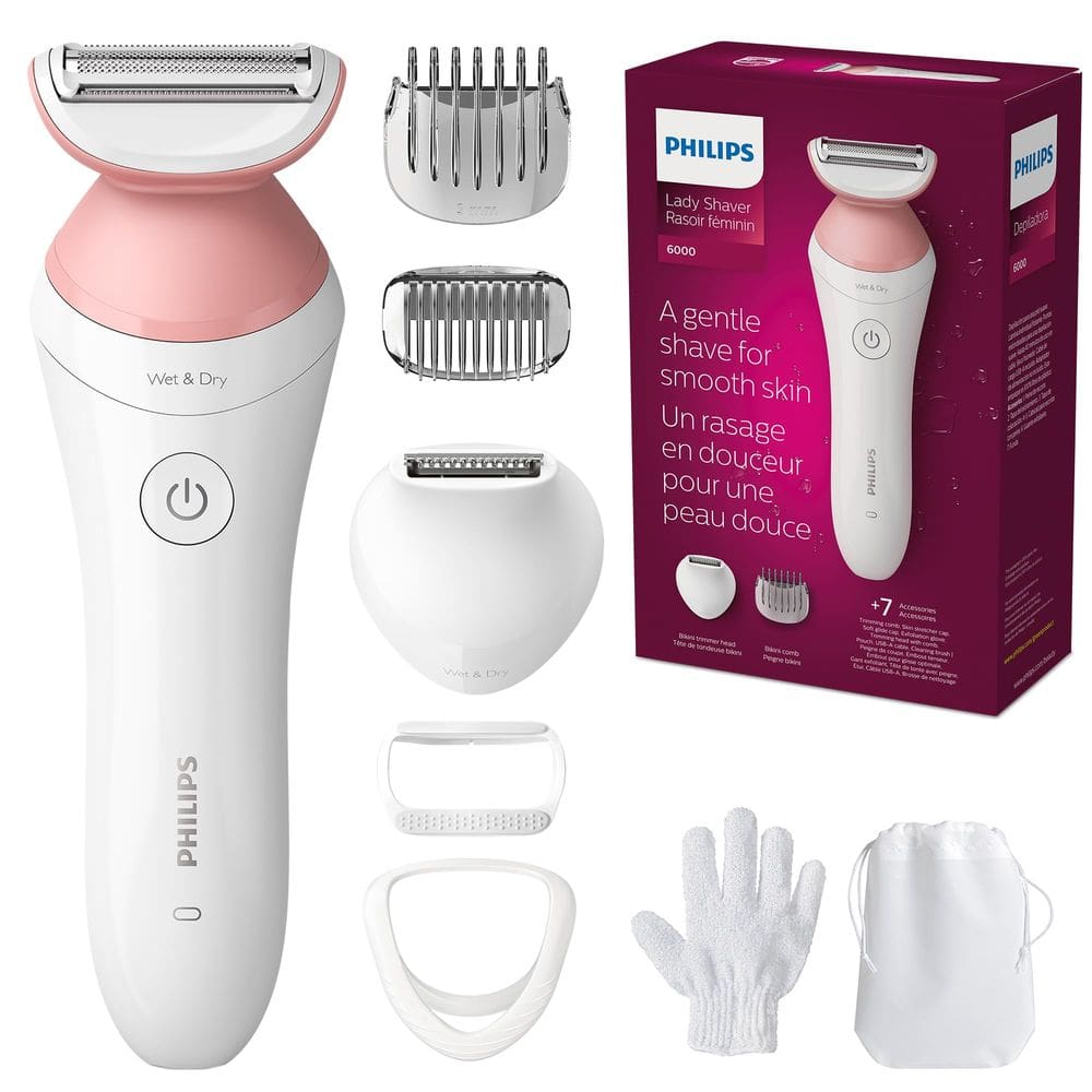 Barbeador elétrico Philips Beauty Lady Series 6000 BRL146/00