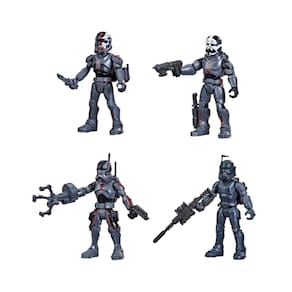 Boneco de ação STAR WARS Mission Fleet Clone Commando Clash