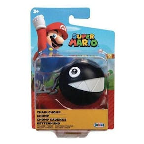 Boneco de ação Super Mario Chain Chomp 6,35 cm colecionável