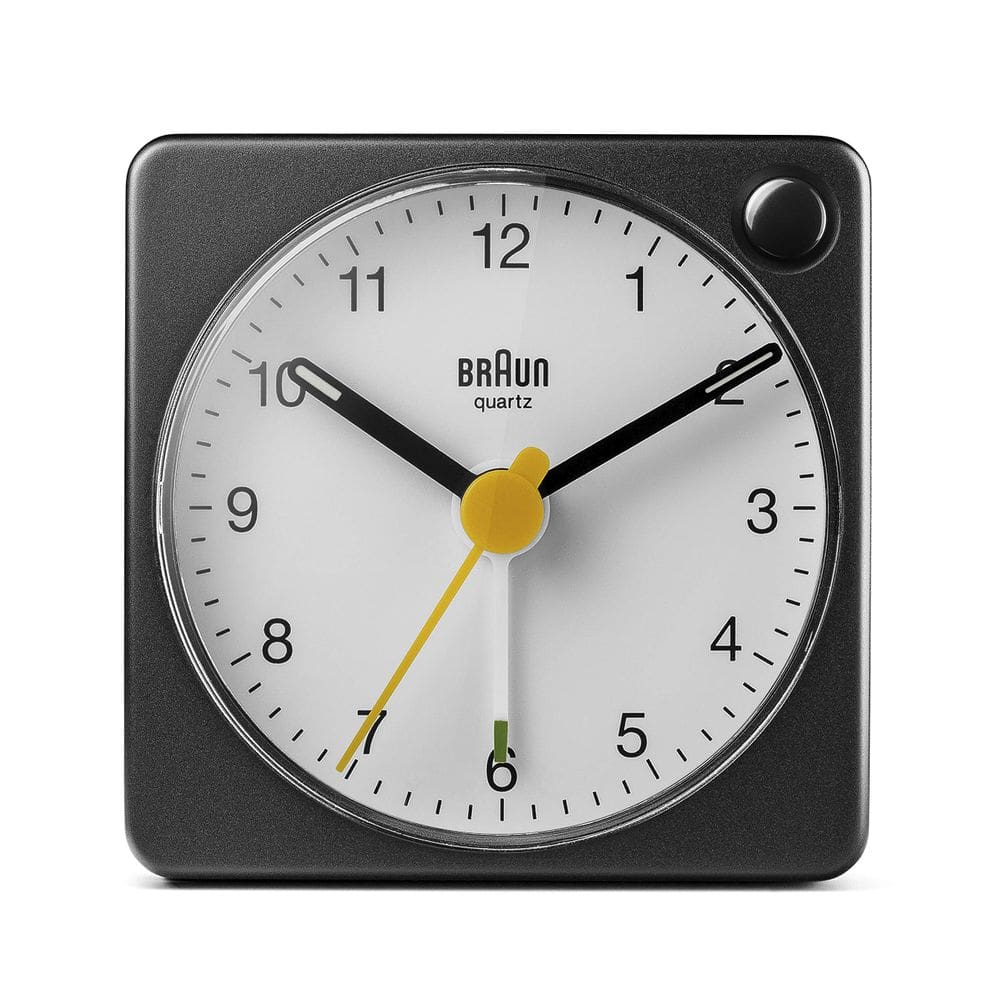 Despertador Braun Classic Travel Analogue com soneca e luz