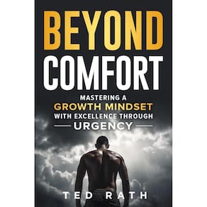 Livro Beyond Comfort: Dominando uma mentalidade de crescimento