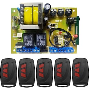 Kit - 1 Central De Comando Ga + 05 Ctrls Code Learning 6003