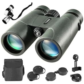 Binóculos TCXDG HD 10x42 com adaptador de telefone e monóculos