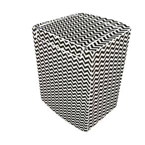 Capa De Máquina De Lavar - Zigzag Com Abertura Superior - M