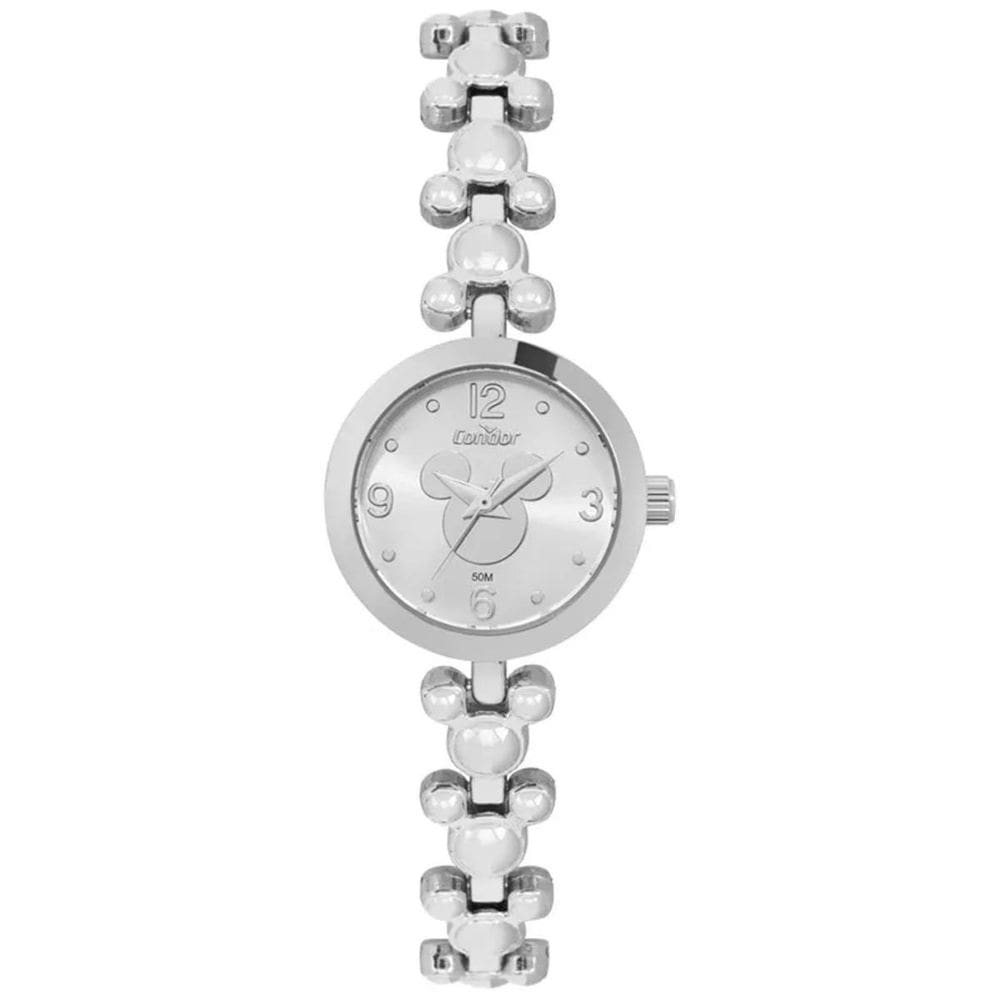 Relógio Disney Condor Feminino Prata Co2035Nns/5K