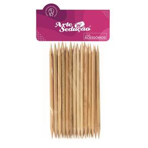 Palito Jatobá 2 Pontas Com 25 Unidades, Arte Sedução