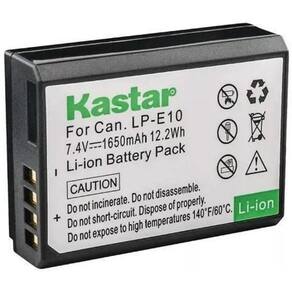 Bateria De Alta Capacidade Kastar Lp-E10 1650Mah Para Canon